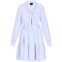 Gestuftes Minikleid mit Schluppe