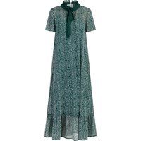Elegantes Midikleid mit Tierprint