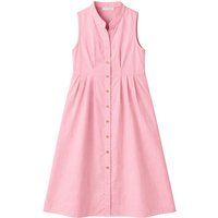 Ärmelloses Maxi-Kleid mit Knopfleiste