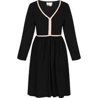Boho-Minikleid mit geflochtenem Band