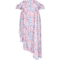 Asymmetrisches Schulterfreies Boho-Kleid