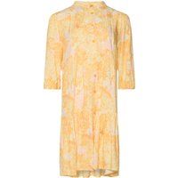 Gestuftes Minikleid mit Blumenmuster
