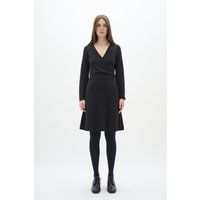 Elegantes Jerseykleid mit Wickeloptik