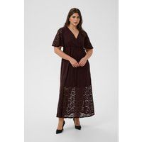 Elegantes Maxi-Wickelkleid aus Spitze
