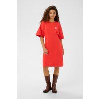 T-Shirt-Kleid mit geradem Schnitt