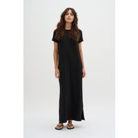 T-Shirt Maxikleid mit Seitenschlitzen