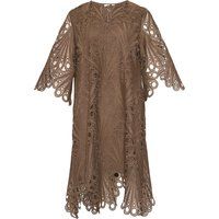 Filigranes Spitzen-Minikleid mit Bindedetail