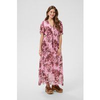 Fließendes Maxikleid mit Blumenmuster