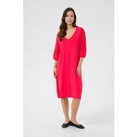 Lockeres A-Linien-Strickkleid