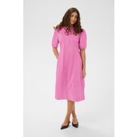 Lässiges A-Linien-Kleid mit Puffärmeln