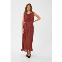 Elegantes ärmelloses Plissee-Maxikleid