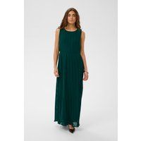 Elegantes Ärmelloses Plissee Maxikleid