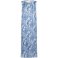 Luftiges ärmelloses Maxi mit Ornamentmuster