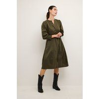 Lässiges Midikleid aus Baumwollmix