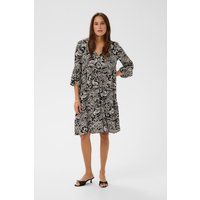 Fließendes A-Linien-Kleid mit Paisley-Print