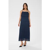 Gestuftes Plissee-Maxikleid