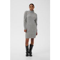 Weiches Rollkragen-Strickkleid in Mini-Länge