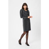 Metallic-Partykleid mit Wasserfallausschnitt
