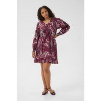 Mini-Kleid mit abstraktem Muster