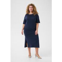 Metallic-Strickkleid in Loose Fit
