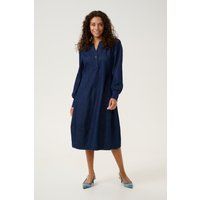 Lässiges Denim-Midikleid