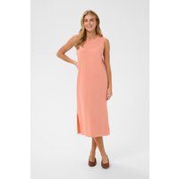 Minimalistisches Ärmelloses Jersey-Midikleid