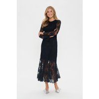 Elegantes Midikleid mit Floralspitze