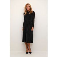 Schimmerndes Mesh-Midikleid