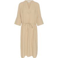 Lockeres Midikleid mit Kordelzug