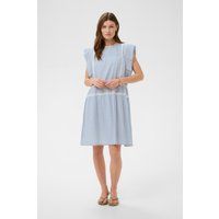 Kurzes A-Linien-Kleid mit Spitzendetails