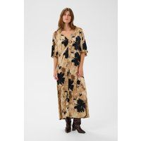 Fließendes Maxikleid mit Blumenprint
