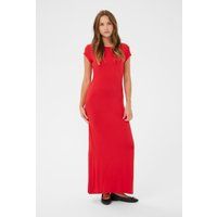 Maxikleid mit kurzen Ärmeln