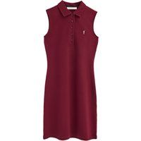 Ärmelloses Piqué-Polo-Minikleid