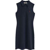 Ärmelloses Slim-Fit Polokleid