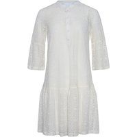 Filigranes Spitzen-Minikleid mit Knopfleiste