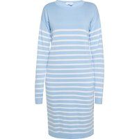 Gestreiftes Strick-Midikleid