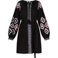 Besticktes Minikleid im Ethno-Stil