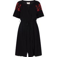 Besticktes Minikleid im Folk-Stil