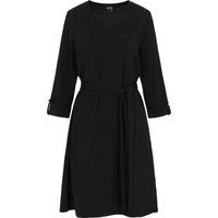 V-Ausschnitt Minikleid mit Gürtel