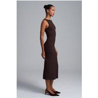 Ärmelloses Figurbetontes Midi-Kleid