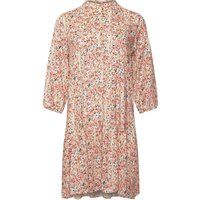Gestuftes Minikleid mit Blümchenmuster