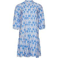 Gestuftes Minikleid mit Blumenmuster