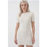 Körpernahes Mini-Strickkleid mit Struktur