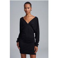 Bodycon-Minikleid mit Drapierung