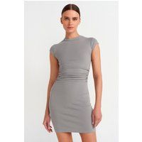 Raffiniertes Jersey-Bodycon-Minikleid