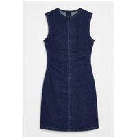 Ärmelloses Denim-Minikleid in A-Linie