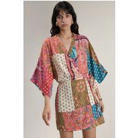 Bohemian Patchwork-Kimono zum Binden