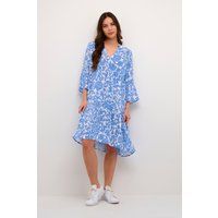 A-Linien Minikleid mit Blumenprint