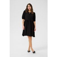 Smock-Babydoll-Kleid mit Schnürung