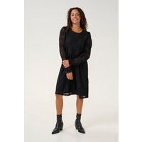 Lockeres Minikleid mit floraler Spitze